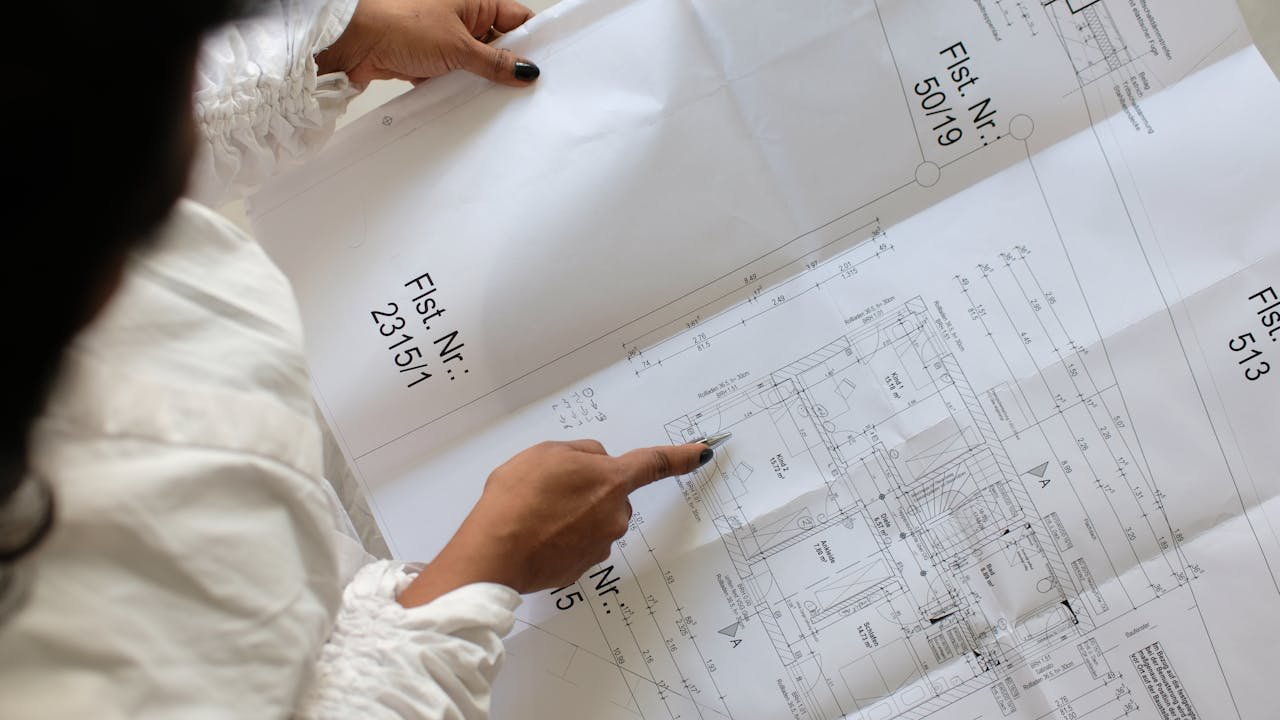 Definici&oacute;n del alcance de la obra sobre plano